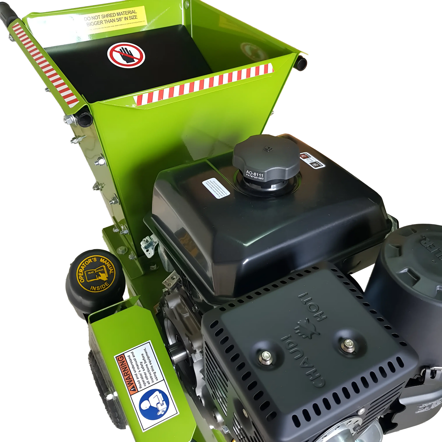 Yardbeast 2050 277cc 9.5HP Kohler CH395 engine 3" Wood Chipper Shredder New