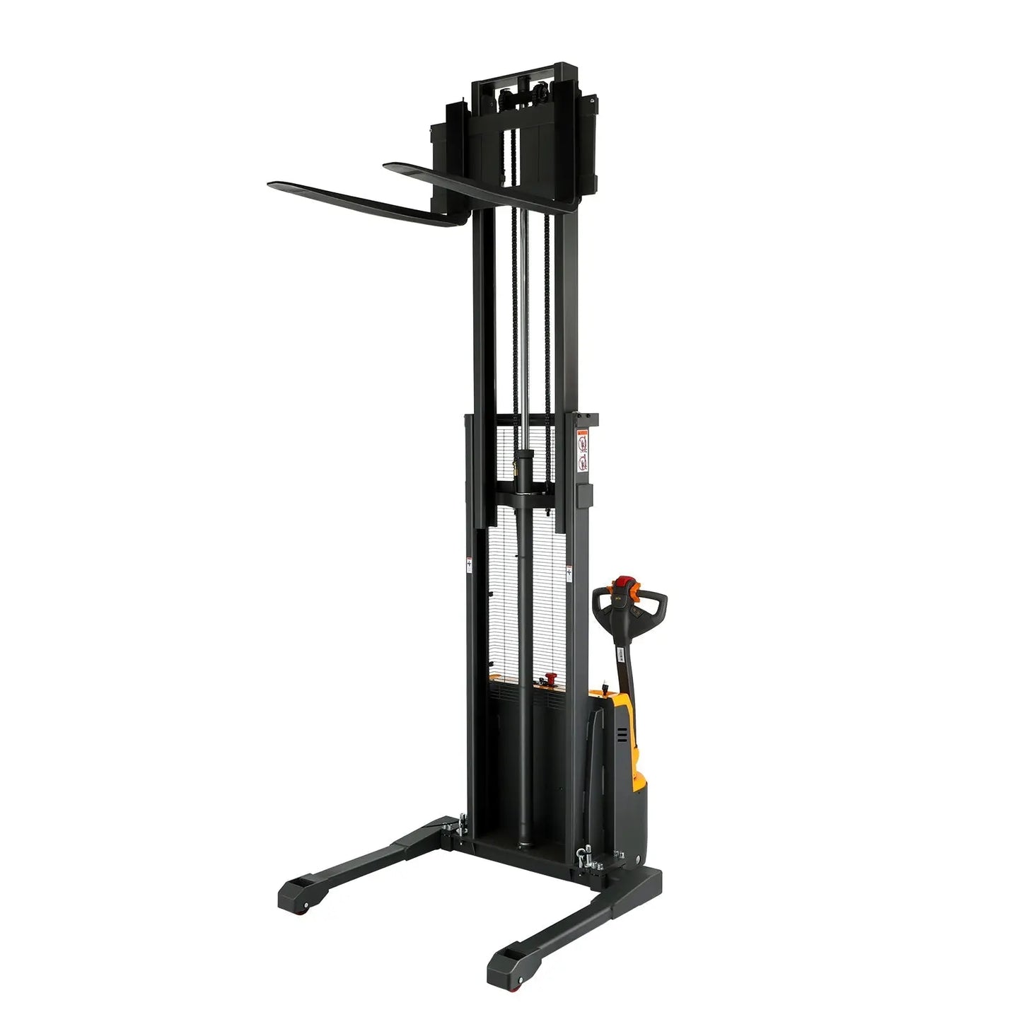 Electric Straddle Stacker forklifts in maximum