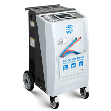 Katool KT-AC1800 Fully Automatic R-134A Recovery, Recycle & Recharge Dual A/C Machine