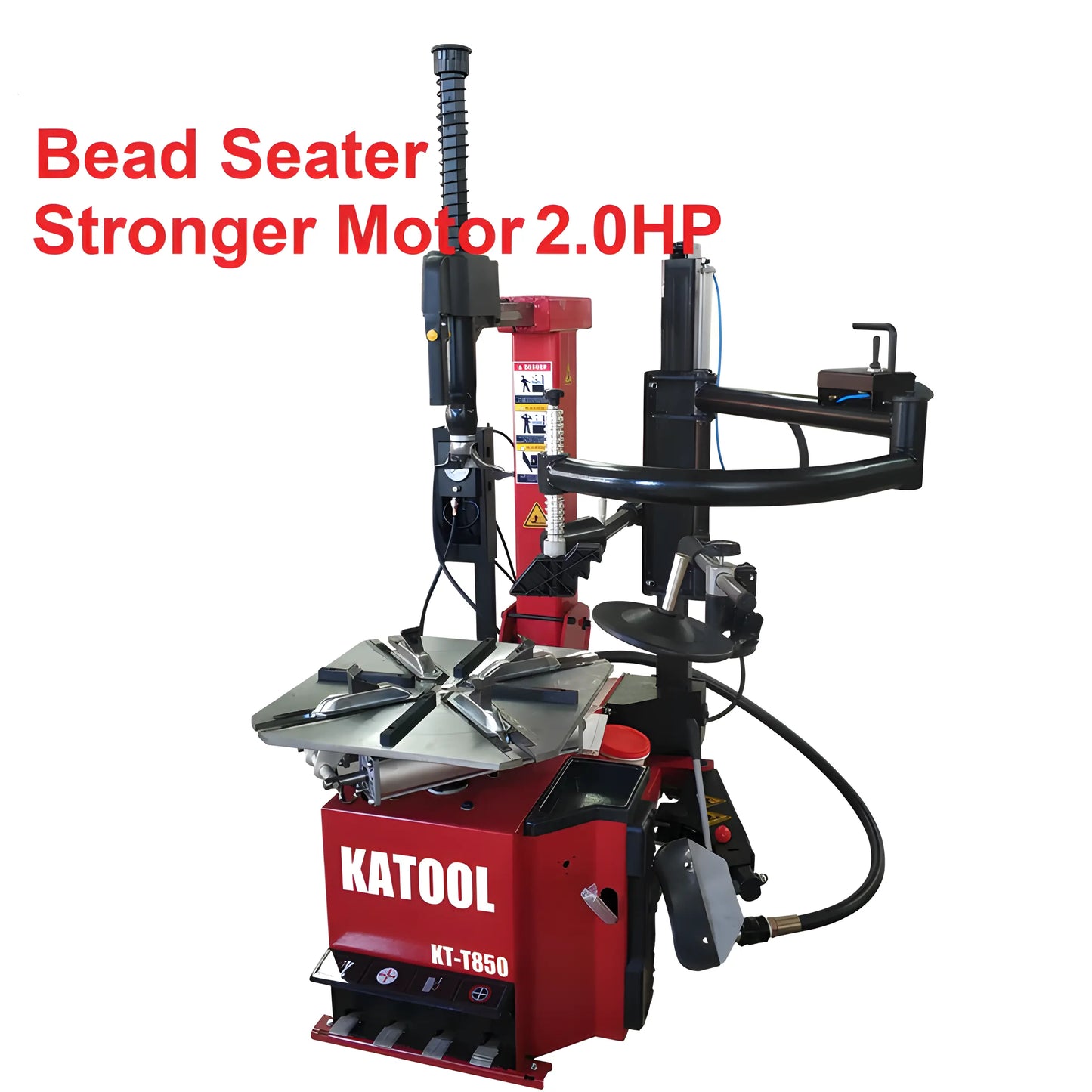 Tire Changer | Tilt-Arm | Wheel Clamp | 2HP | Katool KT-T850