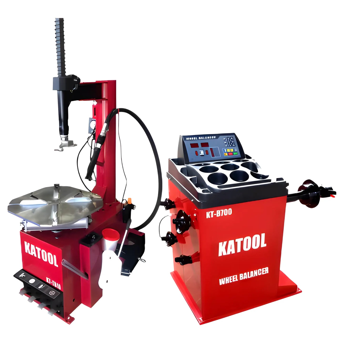 Combo | Tire Changer and Wheel Balancer | Katool T810+B700