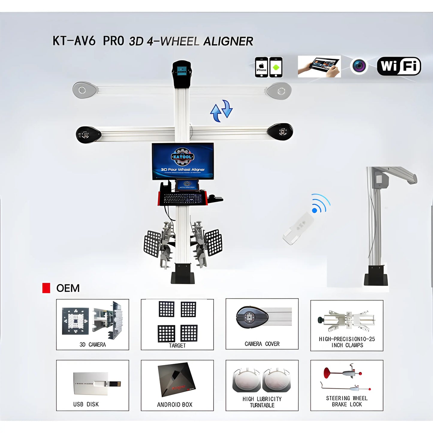 Katool | Wheel Alignment | KT-AV6