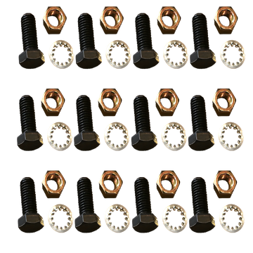PAD BOLT SET FOR 6" X 36" PADS