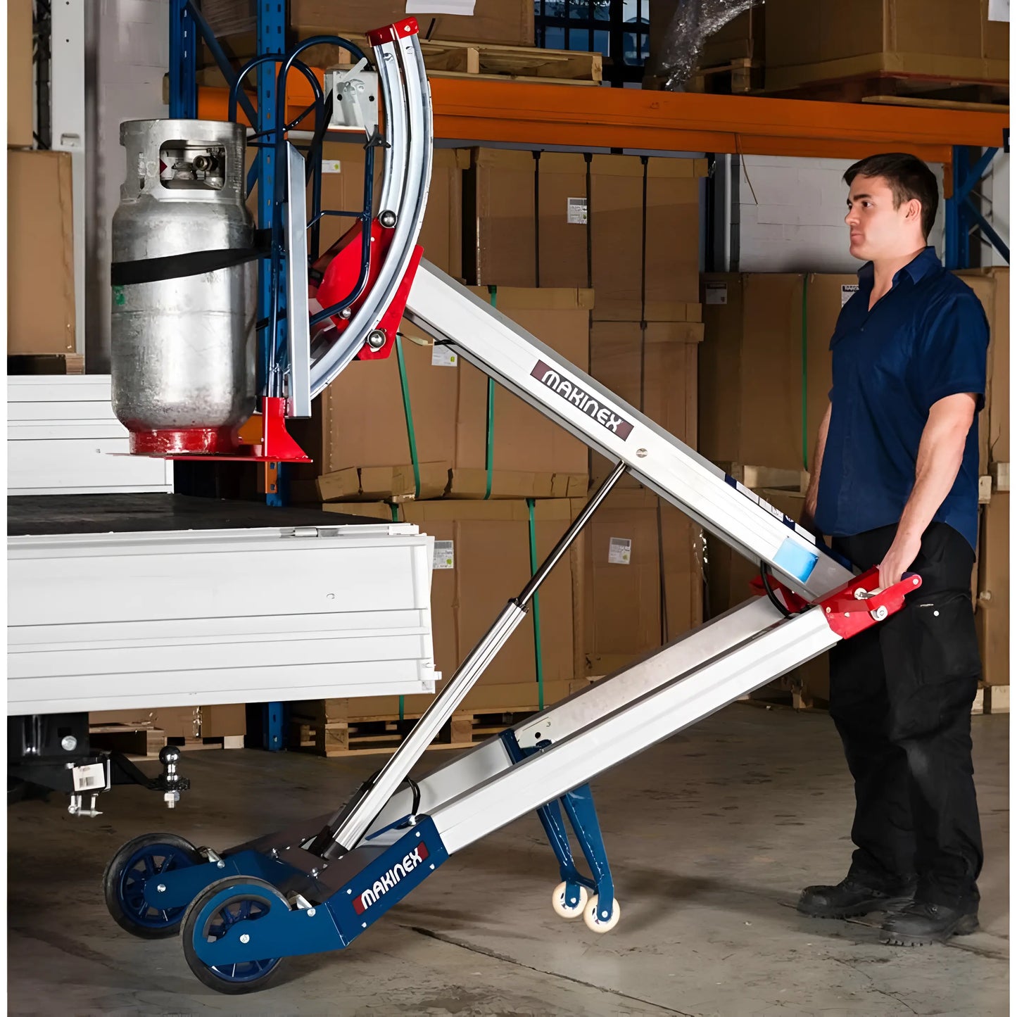 Makinex PHT2-SF-00 | Powered Hand Truck for Strap Frame Attachment