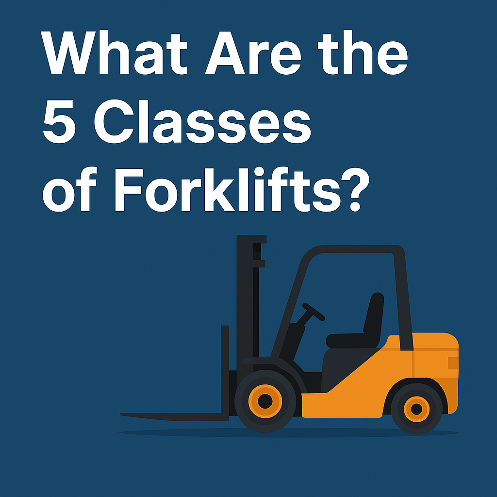 What Are the 5 Classes of Forklifts? A Complete Guide