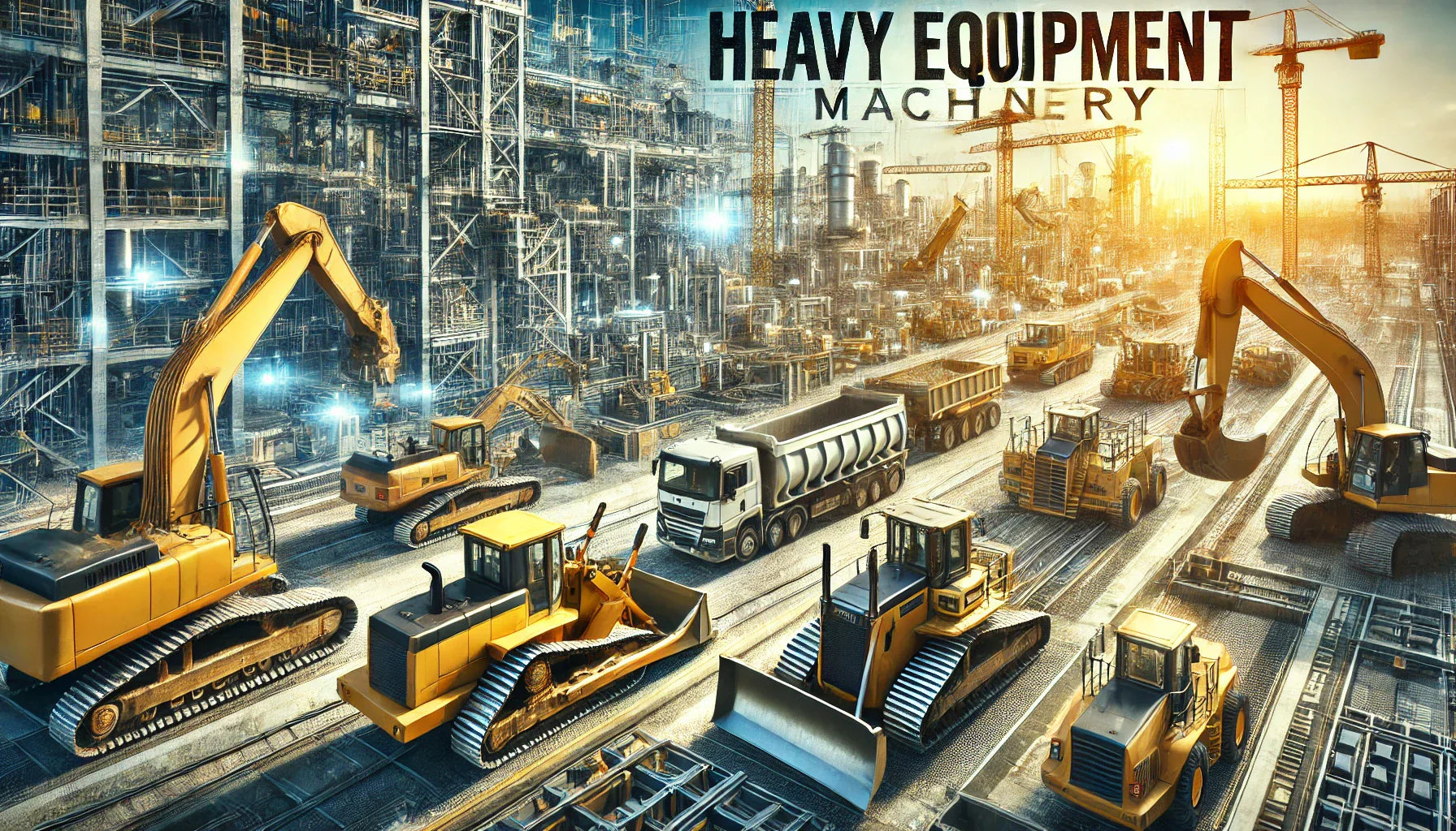 Heavy Equipment Machinery: The Backbone of Construction and Industry