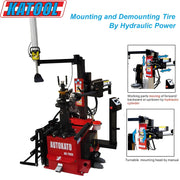 Katool KT-T900 & KT-B760 Tire Changer & Wheel Balancer Combo katool