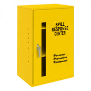 Durham Spill Control/Respirator Cabinet, Steel, 2 Shelves, Full Length Plexiglass Window
