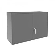 Durham Wall Mounted Aerosol Storage Cabinet, 20 Gauge, 2 Shelves, 2 Doors, 2 Pockets On Doors