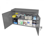 Durham Utility Cabinet, 1 Adjustable Shelf, 35-5/16 x 11-7/8 x 21-7/16