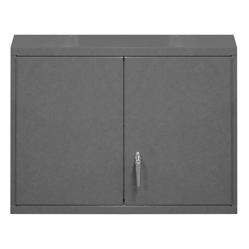 Durham Wall Mounted Storage Cabinet, 18 Gauge, 3 Shelves, 2 Door