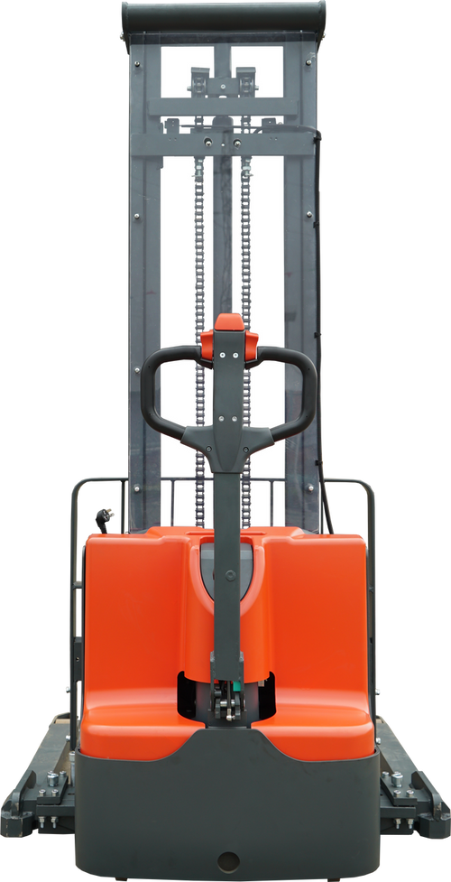 Ballymore BALLYPAL22LSL138 - 45" Fork Electric Straddle Stacker | 138" Lift & 2200 lbs Cap