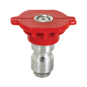 0° Quick Connect Spray Pressure Washer Red Nozzle - 5.5 Orifice BE Power Equipment