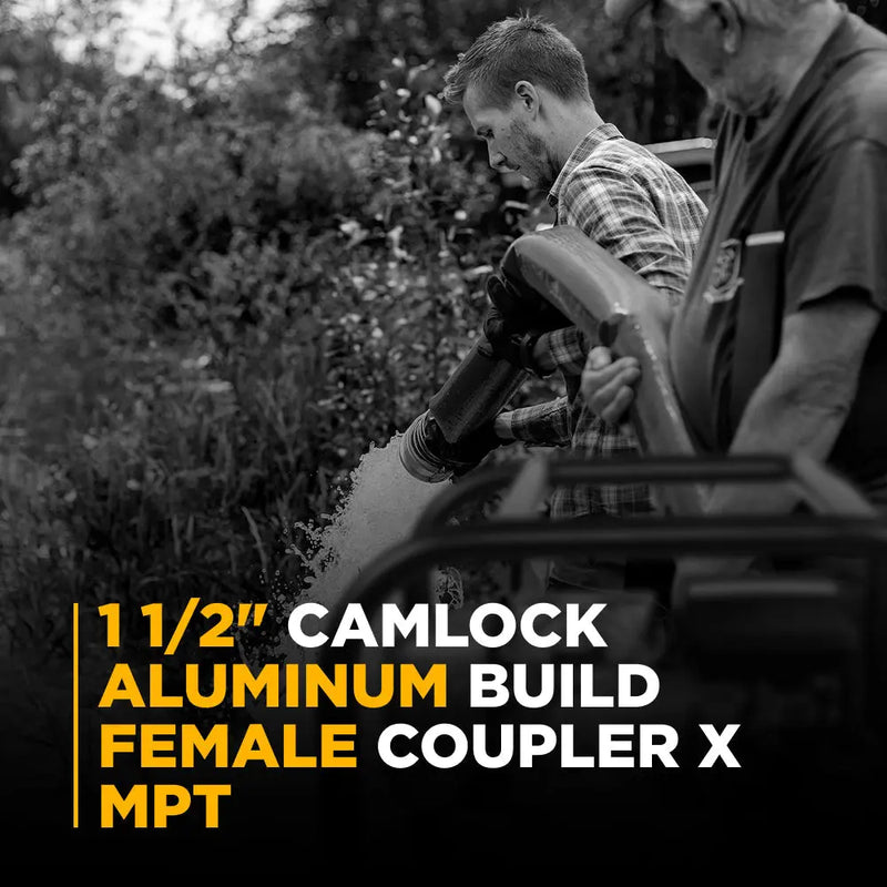 1-1/2" Type C Aluminum Camlock BE Power Equipment