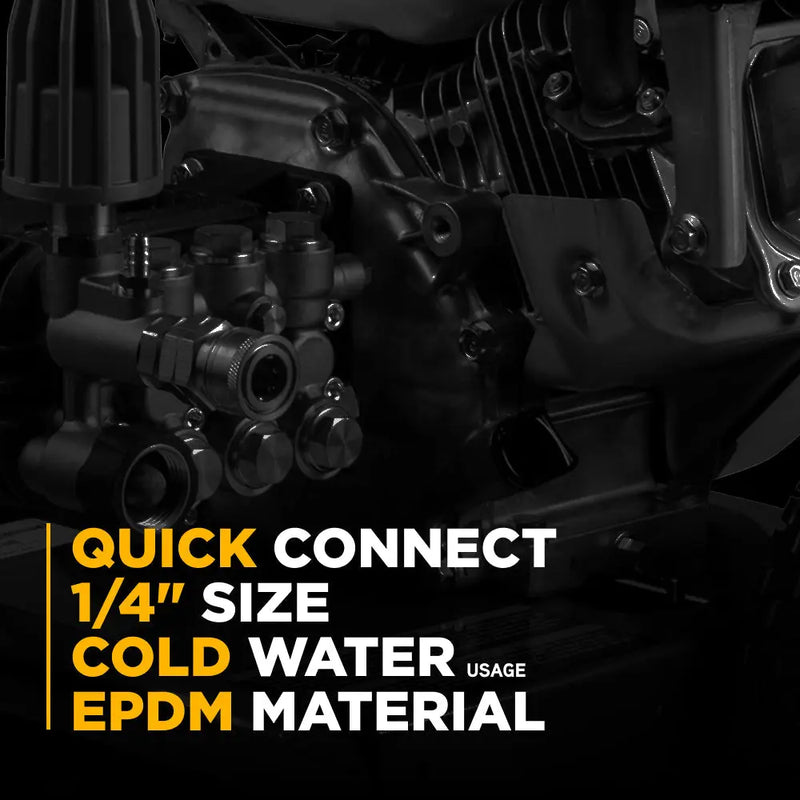 1/4" EPDM Coupler O-Ring #110 - 100 Pack BE Power Equipment