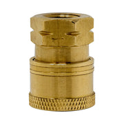1/4" FNPT 5,000PSI Quick Connect Brass Coupler BE Power Equipment