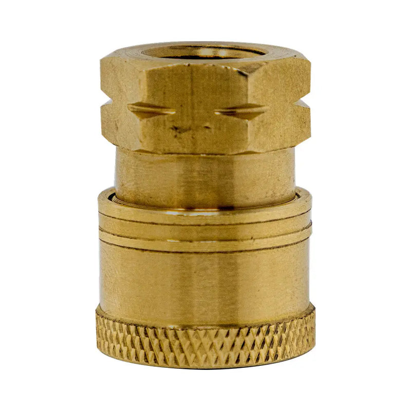 1/4" FNPT 5,000PSI Quick Connect Brass Coupler BE Power Equipment