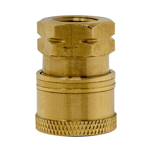 1/4" FNPT 5,000PSI Quick Connect Brass Coupler BE Power Equipment