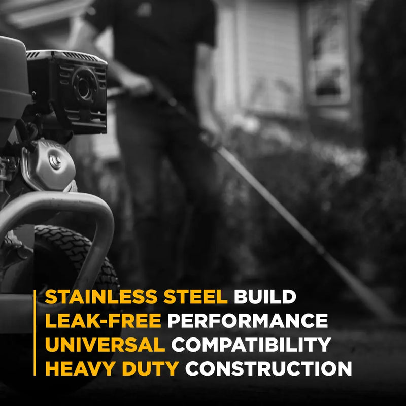 1/4" FNPT 6,000PSI Quick Connect Stainless Steel Fitting BE Power Equipment