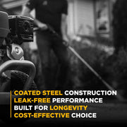1/4" FNPT Fitting – Coated Steel BE Power Equipment