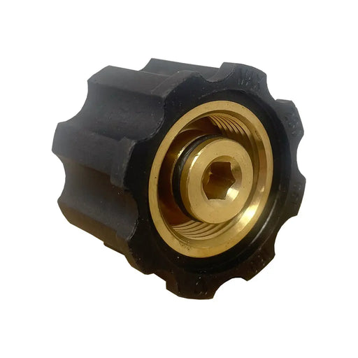 1/4" Female M22 MNPT Adapter Fitting - Retail Ready Packaging BE Power Equipment