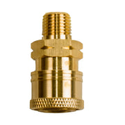 1/4" MNPT 4,000PSI Quick Connect Brass Coupler BE Power Equipment
