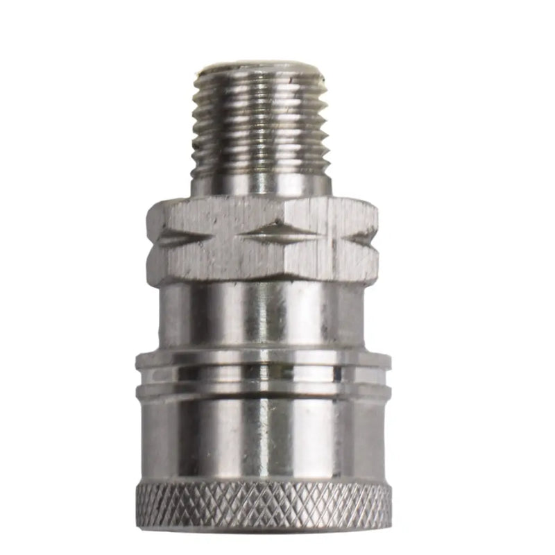 1/4" MNPT 6,000PSI Quick Connect Stainless Steel Coupler BE Power Equipment