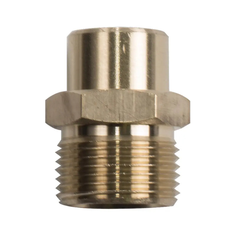1/4" Male M22 FNPT Adapter Fitting BE Power Equipment
