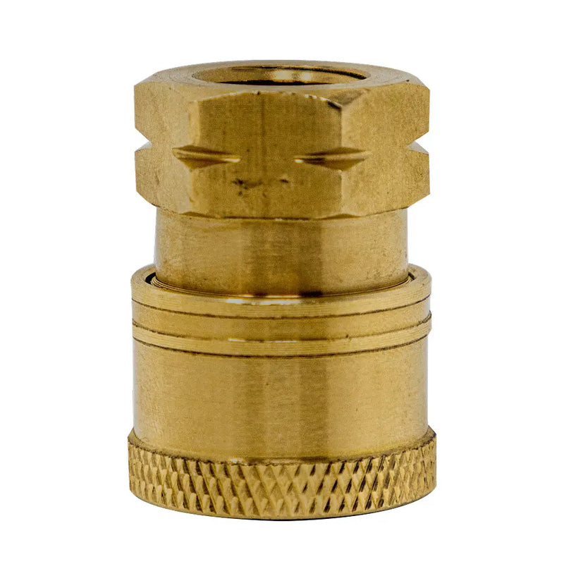 1/4" Quick Connect FNPT Coupler – Brass BE Power Equipment