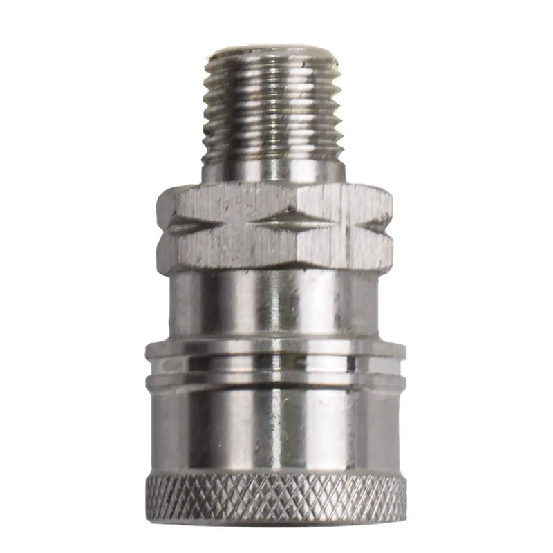 1/4" Quick Connect MNPT Stainless Steel Coupler BE Power Equipment