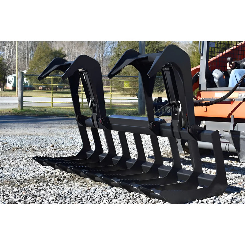 Loflin Fabrication Compact Tractor Root Grapple Loflin Fabrication