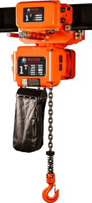 1 Ton Three Phase Hoist + Trolley Bison Lifting