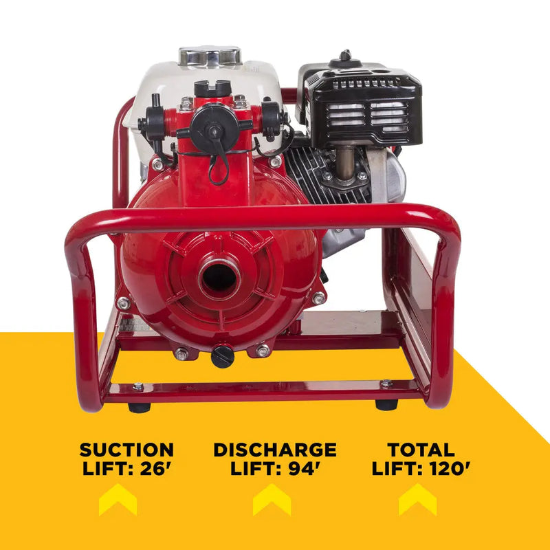 1.5" High-Pressure Water Pump with Honda GX200 Engine BE Power Equipment