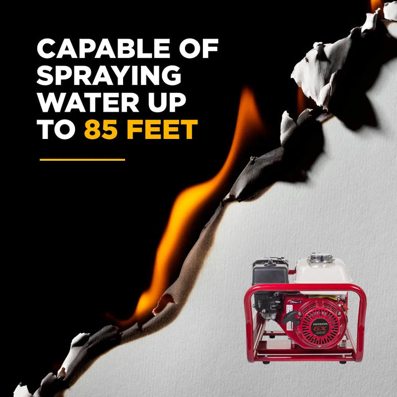1.5" High-Pressure Water Pump with Honda GX200 Engine BE Power Equipment