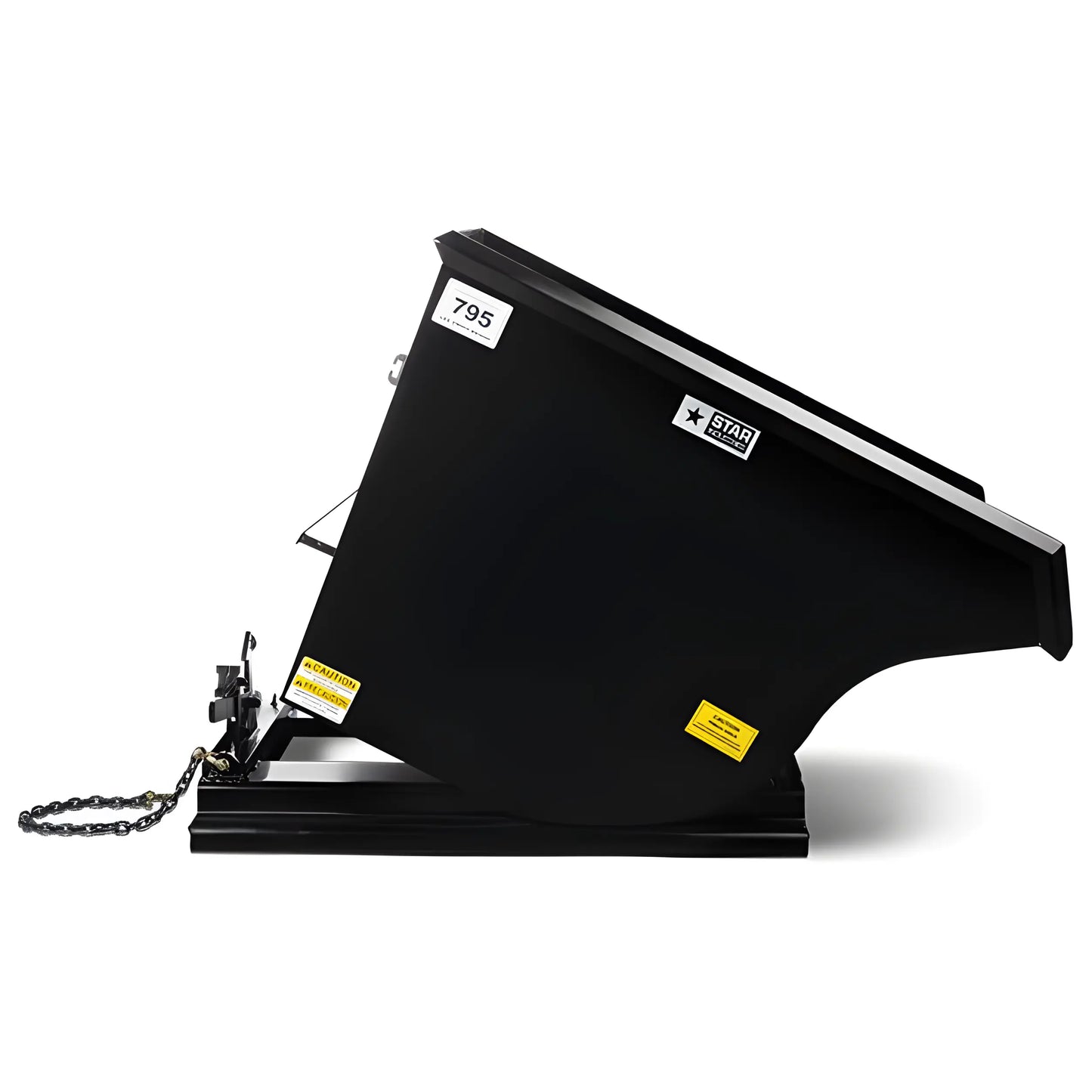 1.5 cuyd Self-Dump Hopper Side