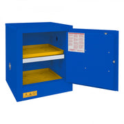 Durham FM Approved, Corrosive Storage Cabinet, 4 Gallon, 1 Door, Manual Close, 1 Shelf