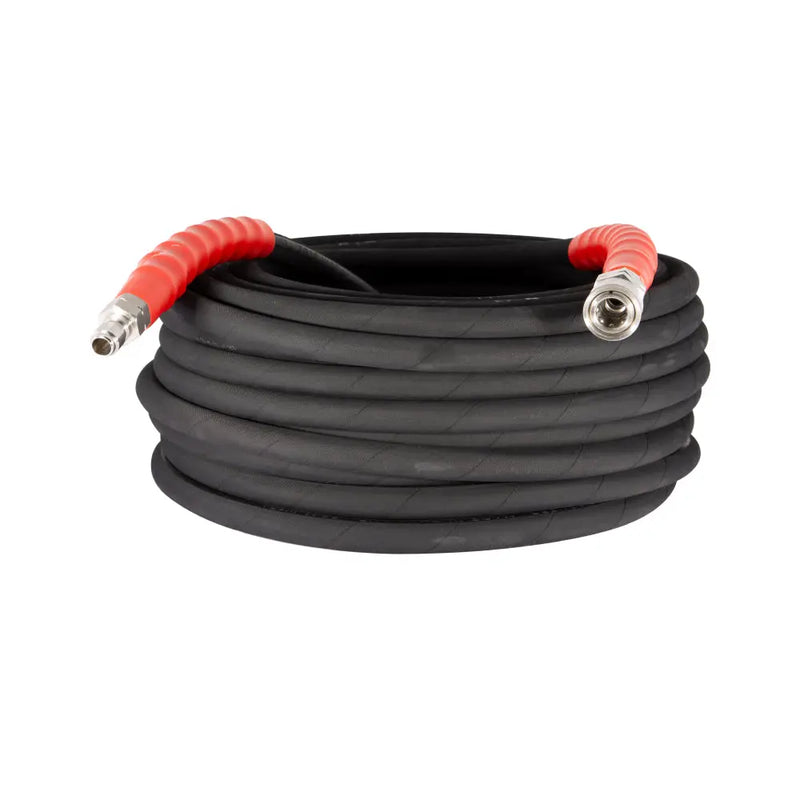 100' 6000PSI 3/8" Rubber Hose BE Power Equipment