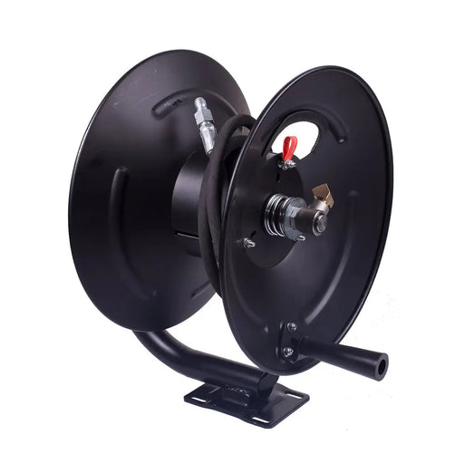 100' High Pressure Hose Reel Kit with Whip Hose BE Power Equipment