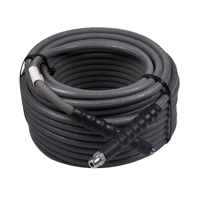 100ft 4000 PSI 3/8" Non Marking Rubber Hose BE Power Equipment