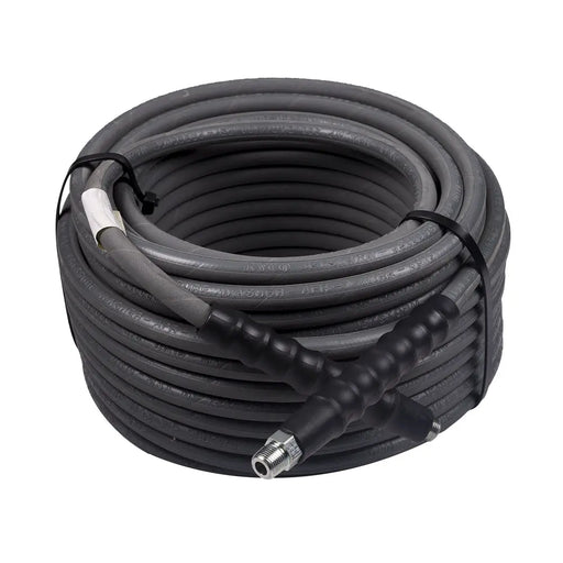 100ft 4000 PSI 3/8" Non Marking Rubber Hose BE Power Equipment