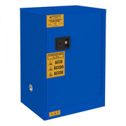 Durham FM Approved, Corrosive Storage Cabinet, 12 Gallon, 1 Door, Manual Close, 1 Shelf