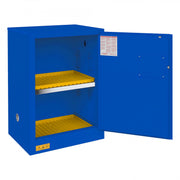 Durham FM Approved, Corrosive Storage Cabinet, 12 Gallon, 1 Door, Manual Close, 1 Shelf