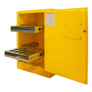 Durham FM Approved, Flammable Storage Cabinet, Accommodates 24 Standard 12 oz. cans, 1 Door