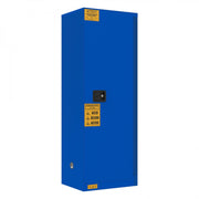 Durham FM Approved, Corrosive Storage Cabinet, 22 Gallon, 1 Door, Manual Close, 2 Shelves