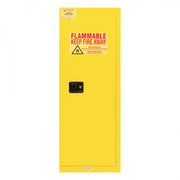 Durham FM Approved, Flammable Storage Cabinet, 22 Gallon, 1 Door, Manual Close, 2 Shelves