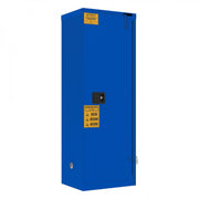 Durham FM Approved, Corrosive Storage Cabinet, 22 Gallon, 1 Door, Self Close, 2 Shelves