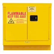 Durham FM Approved, Under Counter, Flammable Storage Cabinet, 22 Gallon, 2 Doors, Manual Close