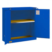 Durham FM Approved, Corrosive Storage Cabinet, 22 Gallon, 2 Doors, Self Close, 1 Shelf
