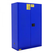Durham FM Approved, Corrosive Storage Cabinet, 45 Gallon, 2 Doors, Manual Close, 2 Shelves