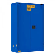 Durham FM Approved, Corrosive Storage Cabinet, 45 Gallon, 2 Doors, Self Close, 2 Shelves
